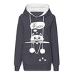 Women's Casual Cat Print Hoodie With Big Pocket for Pet Lovers