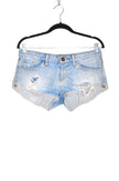 GUESS Women Denim Shorts Regular fit in Blue - 27