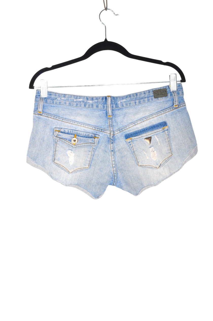 GUESS Women Denim Shorts Regular fit in Blue - 27
