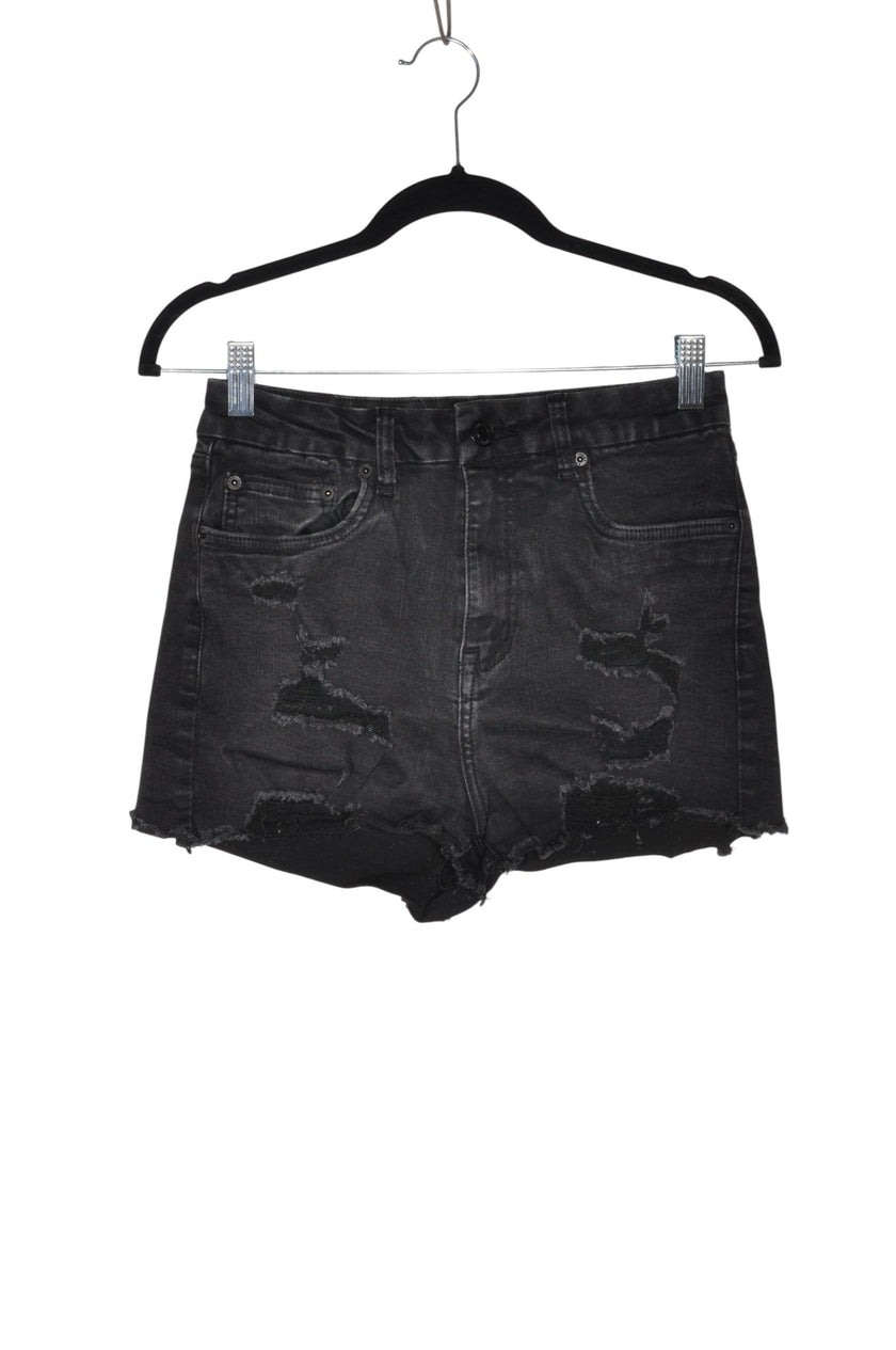 AEROPOSTALE Women Denim Shorts Regular fit in Black - 0