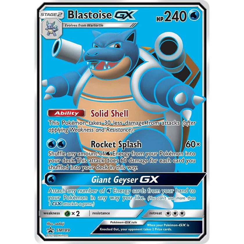 Blastoise GX - SM189 (SM189) (SMP)