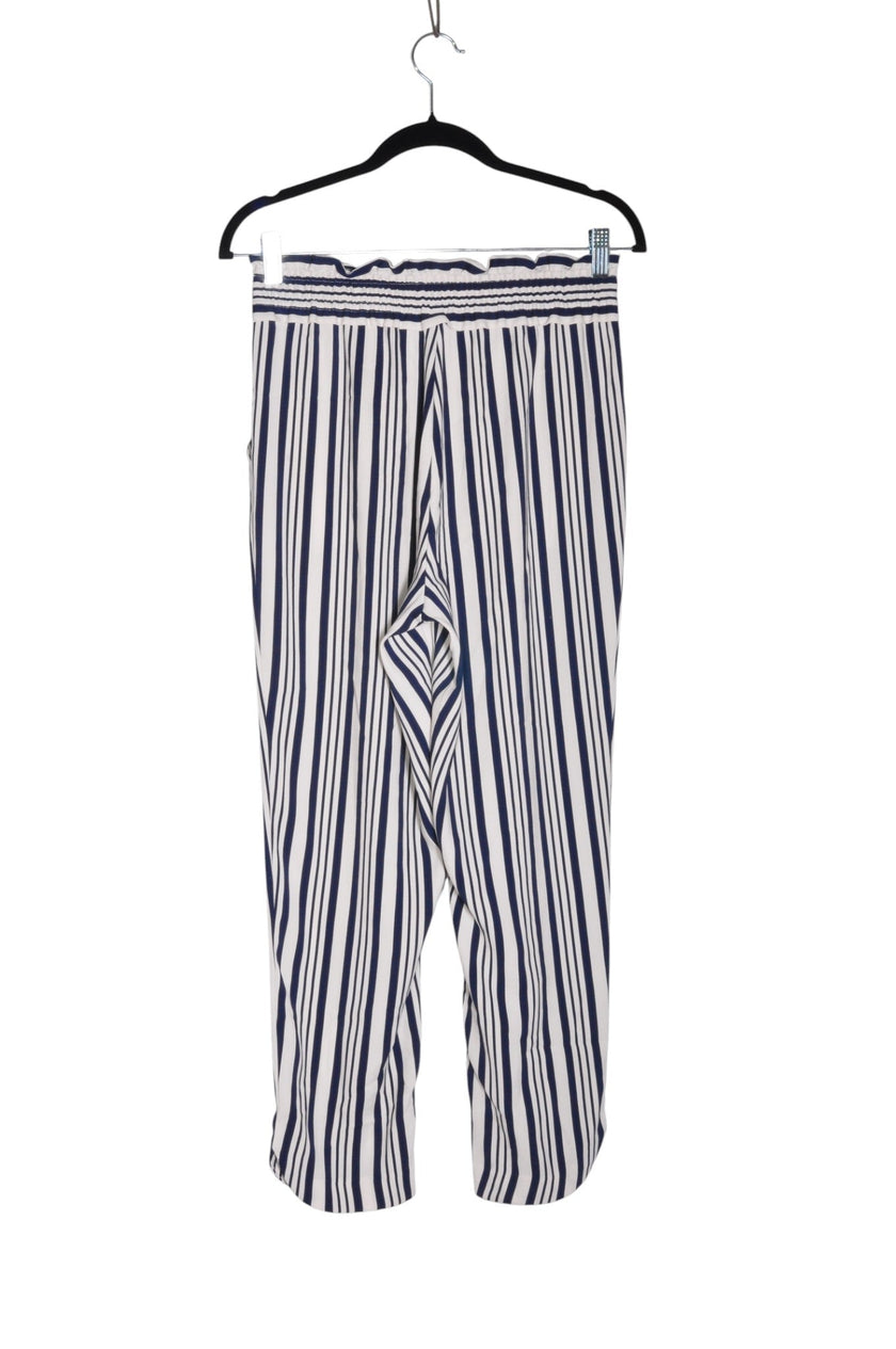 ZARA Women Work Pants Regular fit in White - XS