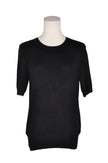 ZARA Women Knit Tops Regular fit in Black - M