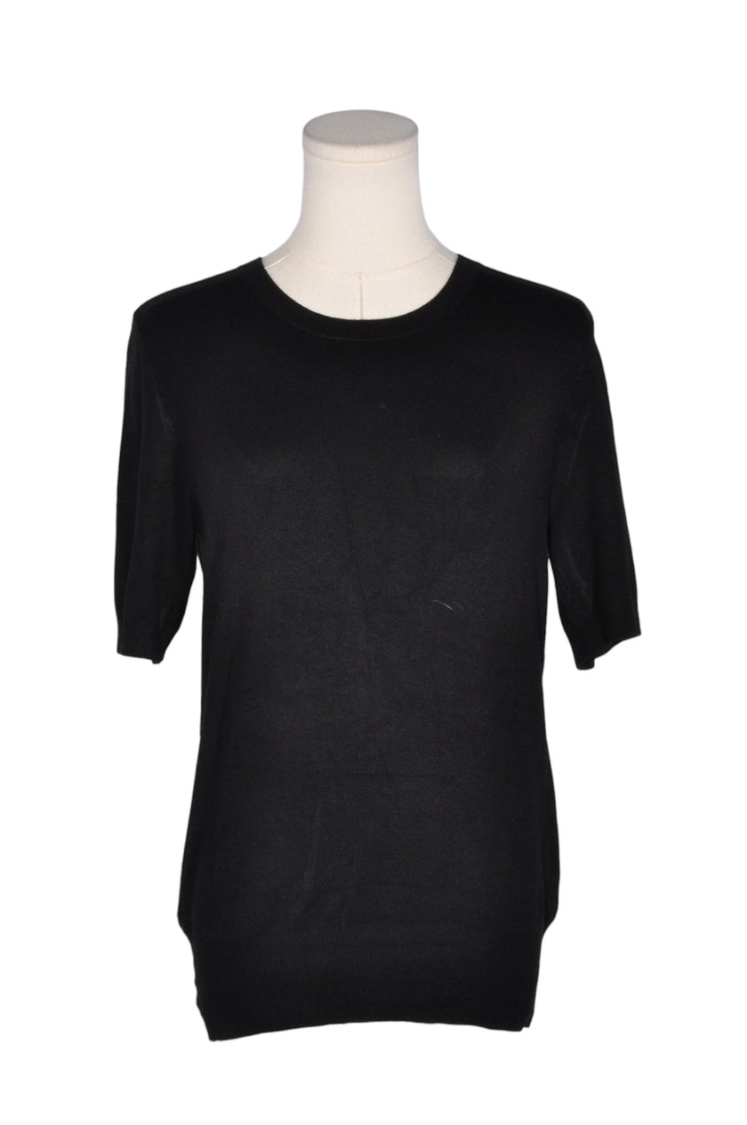 ZARA Women Knit Tops Regular fit in Black - M