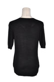 ZARA Women Knit Tops Regular fit in Black - M