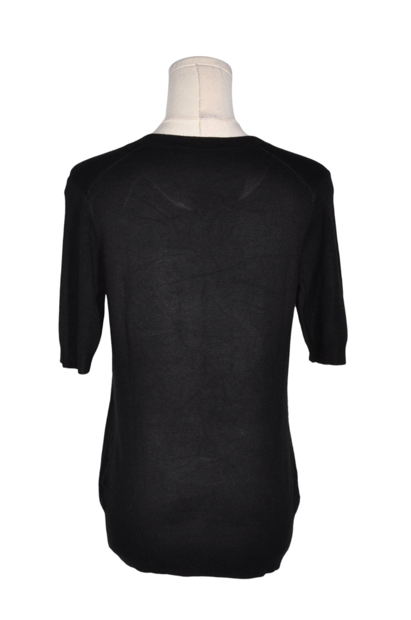 ZARA Women Knit Tops Regular fit in Black - M