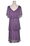 BLANK Women High Low Dresses Regular fit in Purple - M