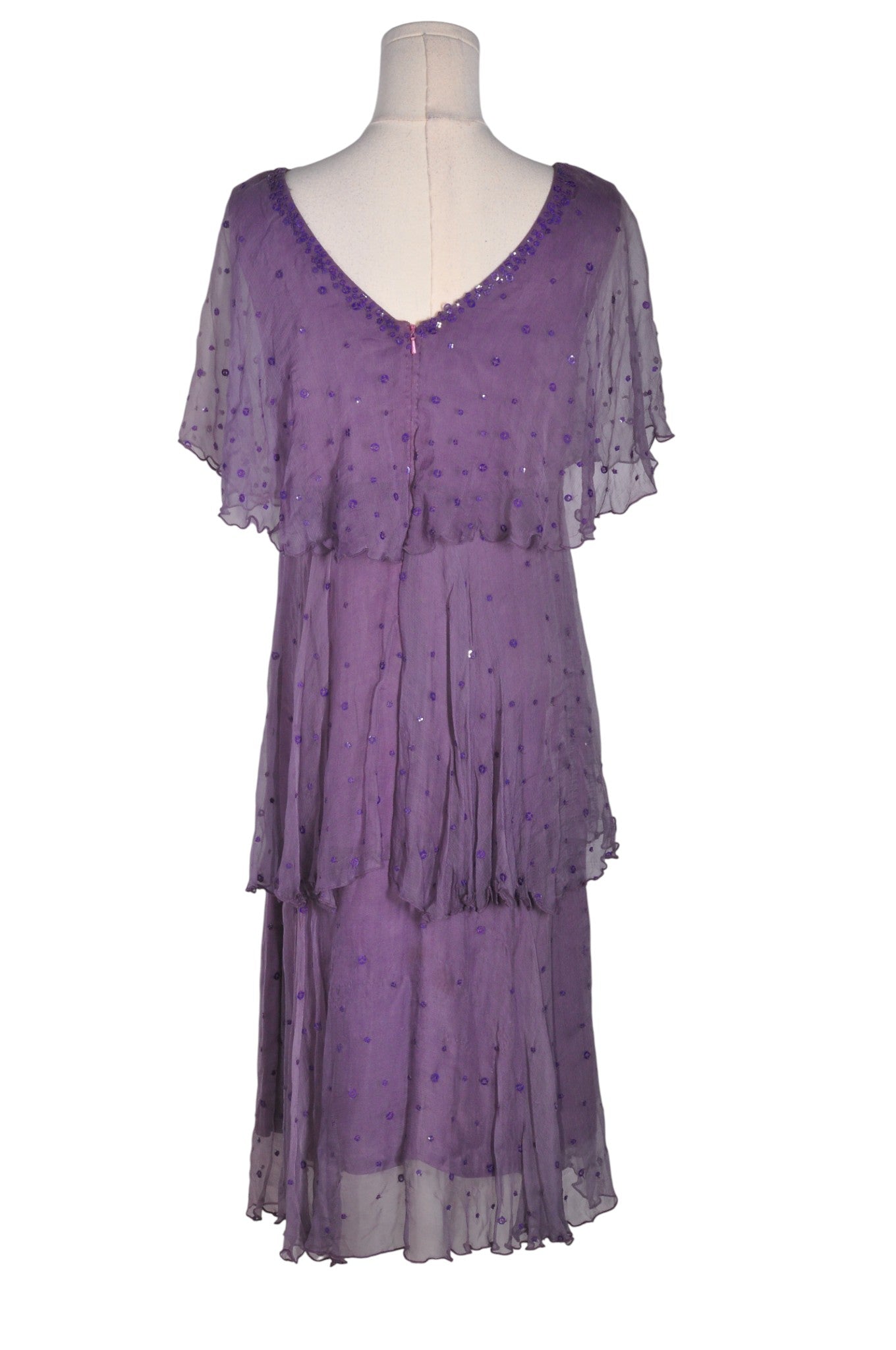 BLANK Women High Low Dresses Regular fit in Purple - M