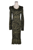 EXPRESS Women Bodycon Dresses Regular fit in Green - M