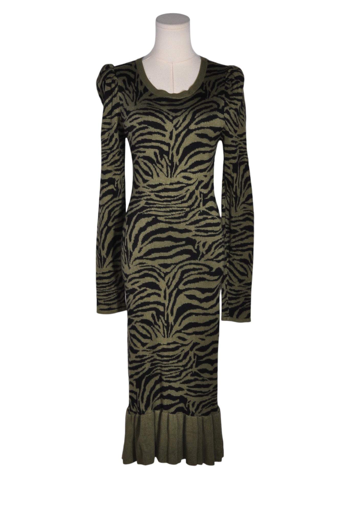 EXPRESS Women Bodycon Dresses Regular fit in Green - M