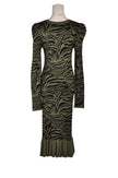 EXPRESS Women Bodycon Dresses Regular fit in Green - M