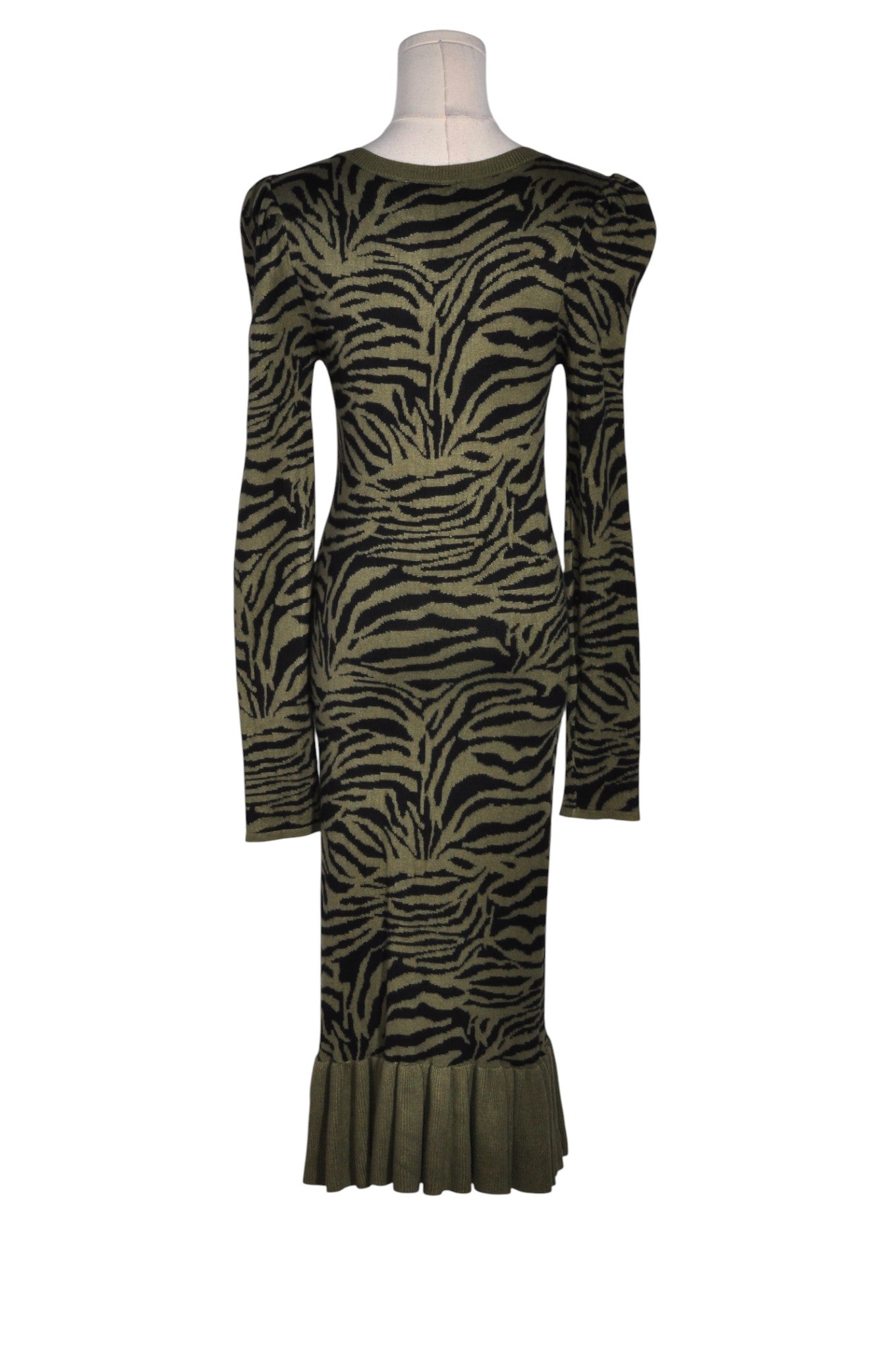 EXPRESS Women Bodycon Dresses Regular fit in Green - M