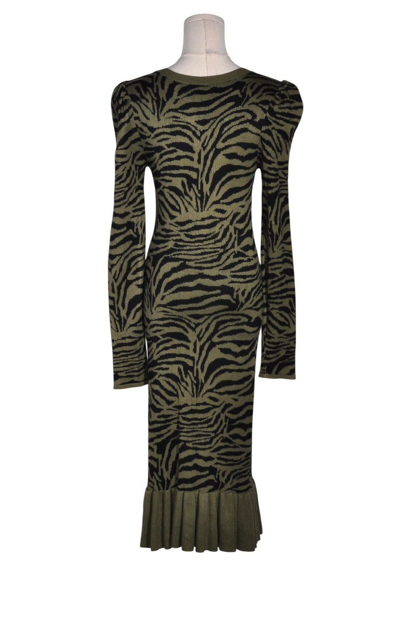 EXPRESS Women Bodycon Dresses Regular fit in Green - M