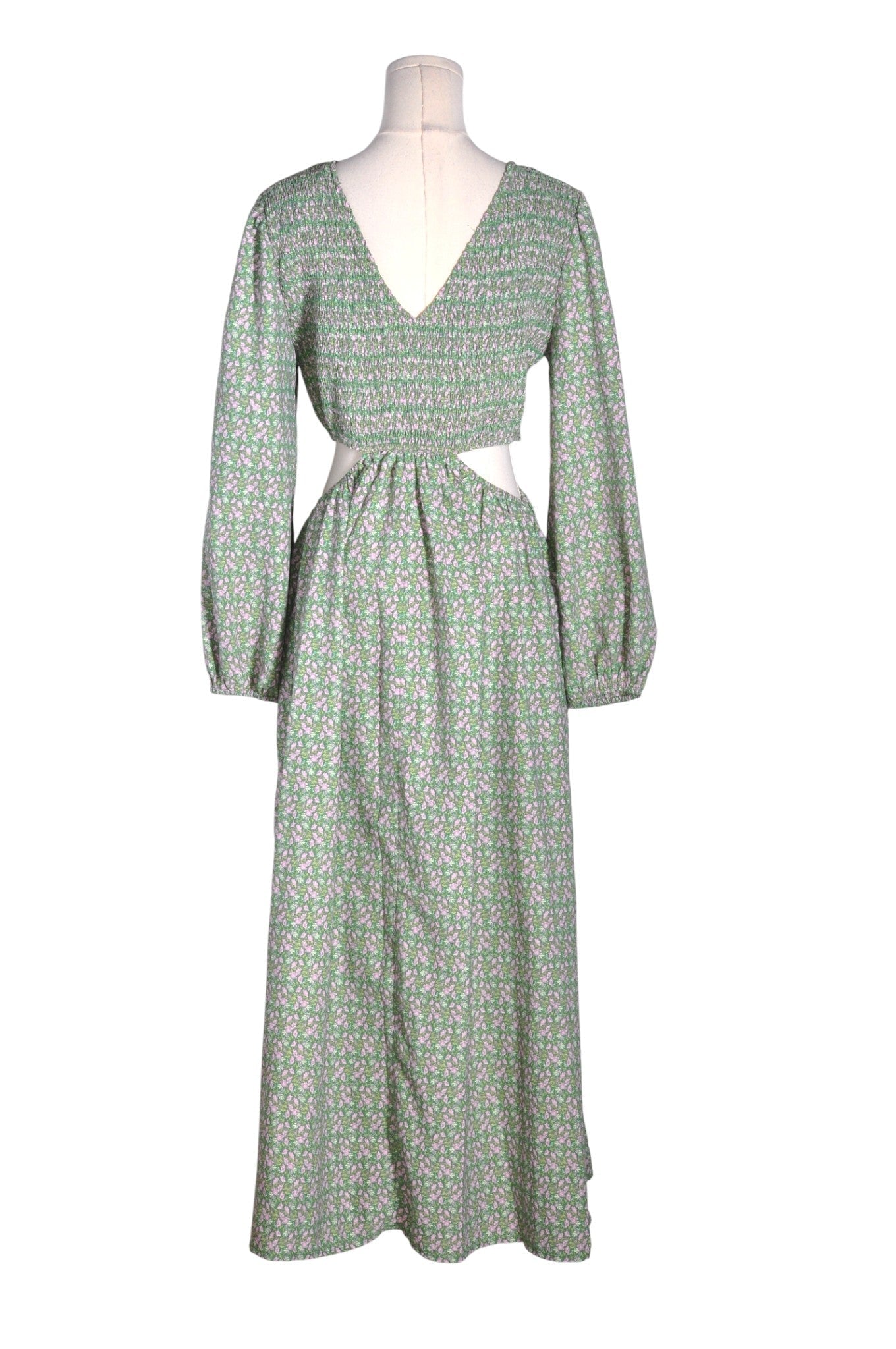ENTRO Women Maxi Dresses Regular fit in Green - L