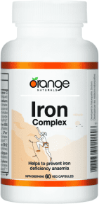 Orange Naturals - Iron Complex 20mg (60vcap)