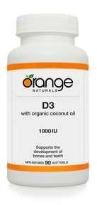 Orange Naturals - D3 Softgels (90sg)