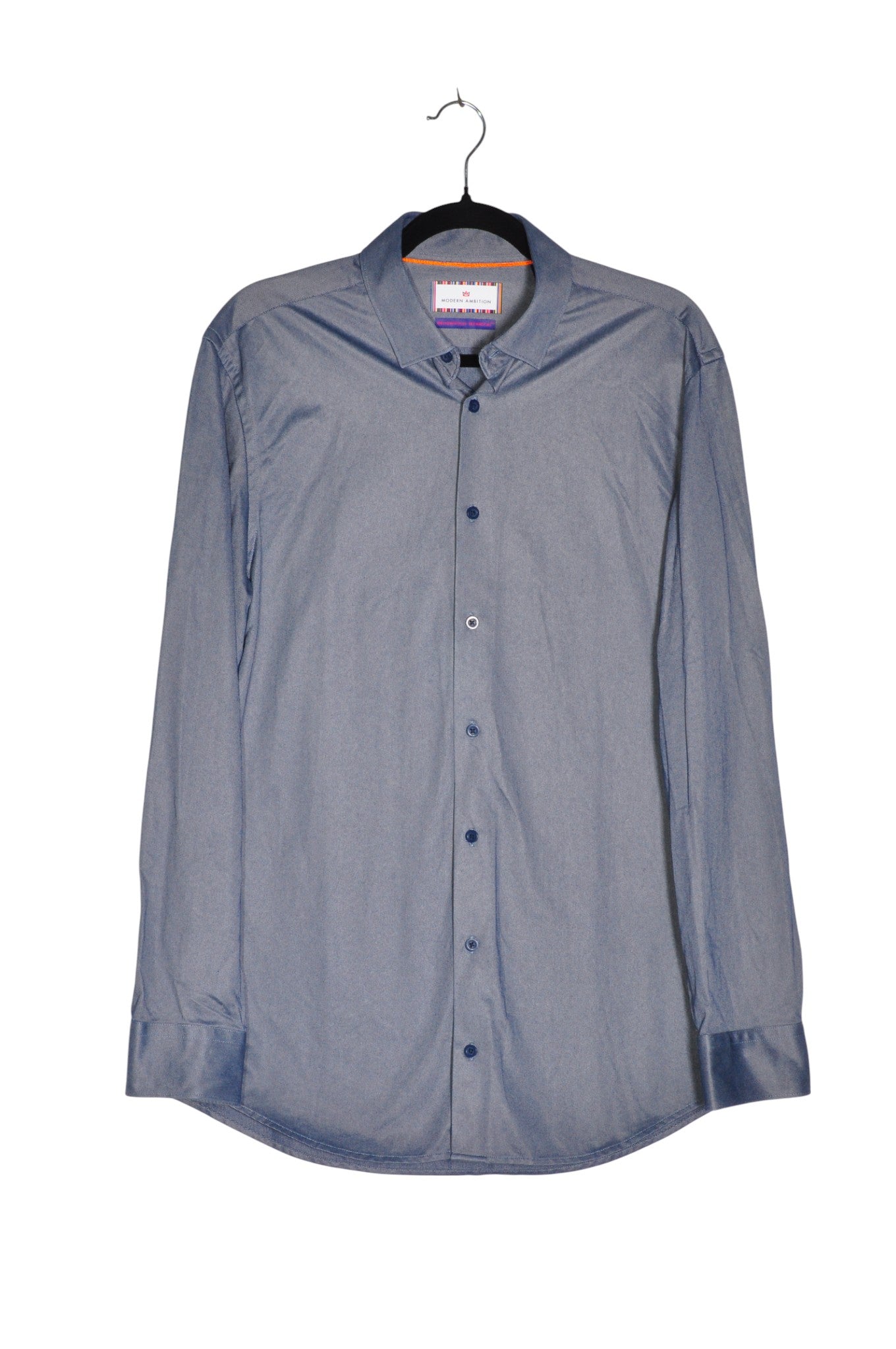 MODERN AMBITION Men Button Down Tops Regular fit in Gray - M