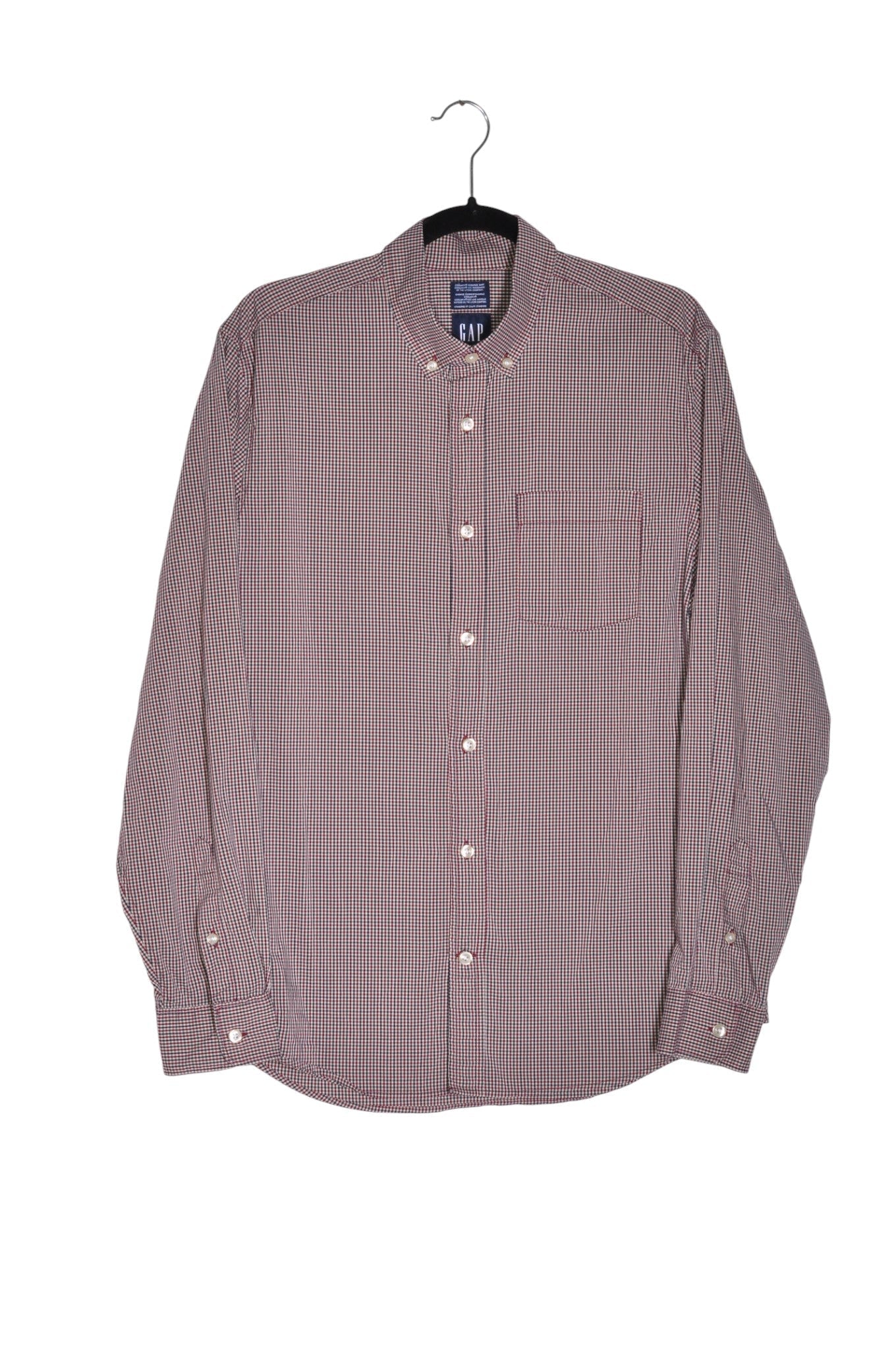GAP Men Button Down Tops Regular fit in Brown - M