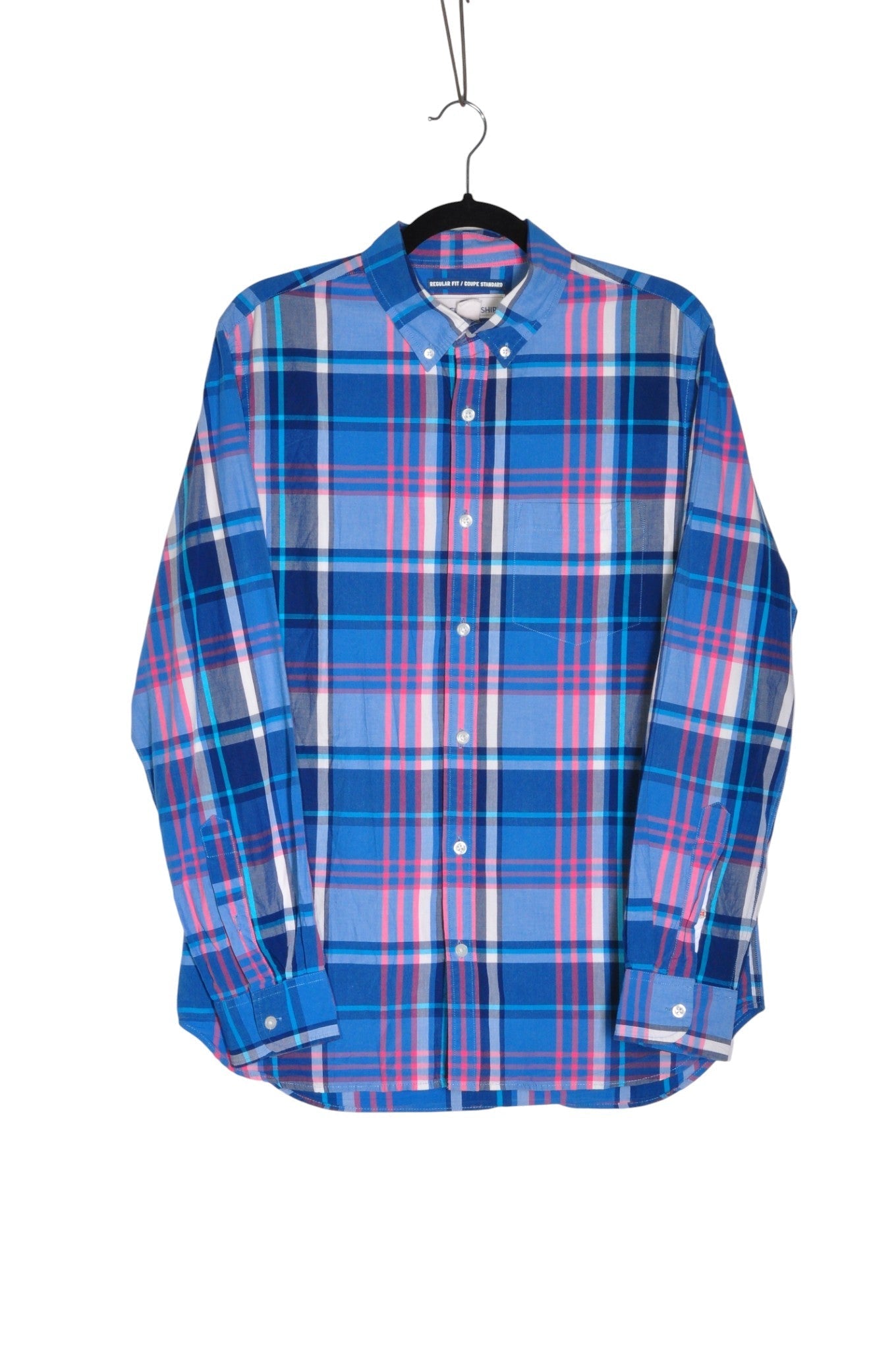 OLD NAVY Men Button Down Tops Regular fit in Blue - M
