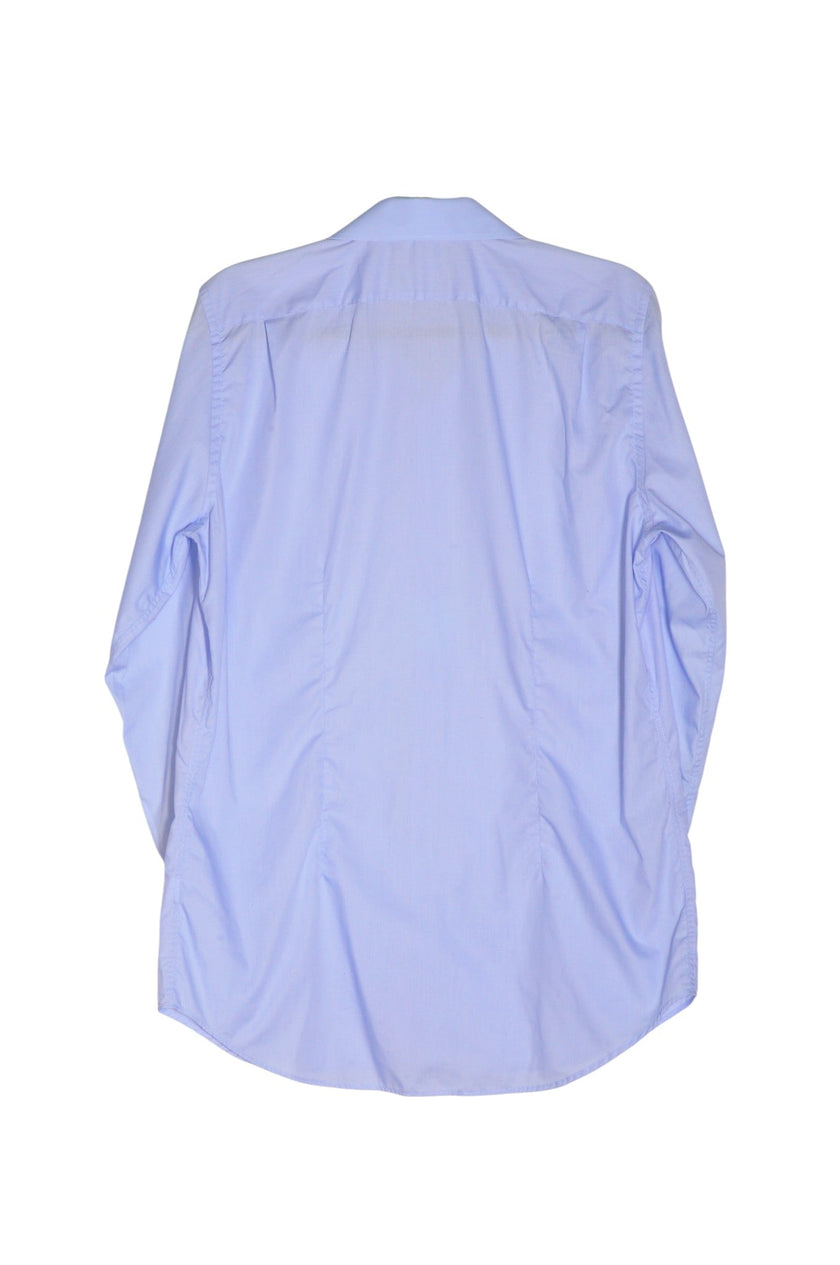 UNBRANDED Men Button Down Tops Regular fit in Blue - L