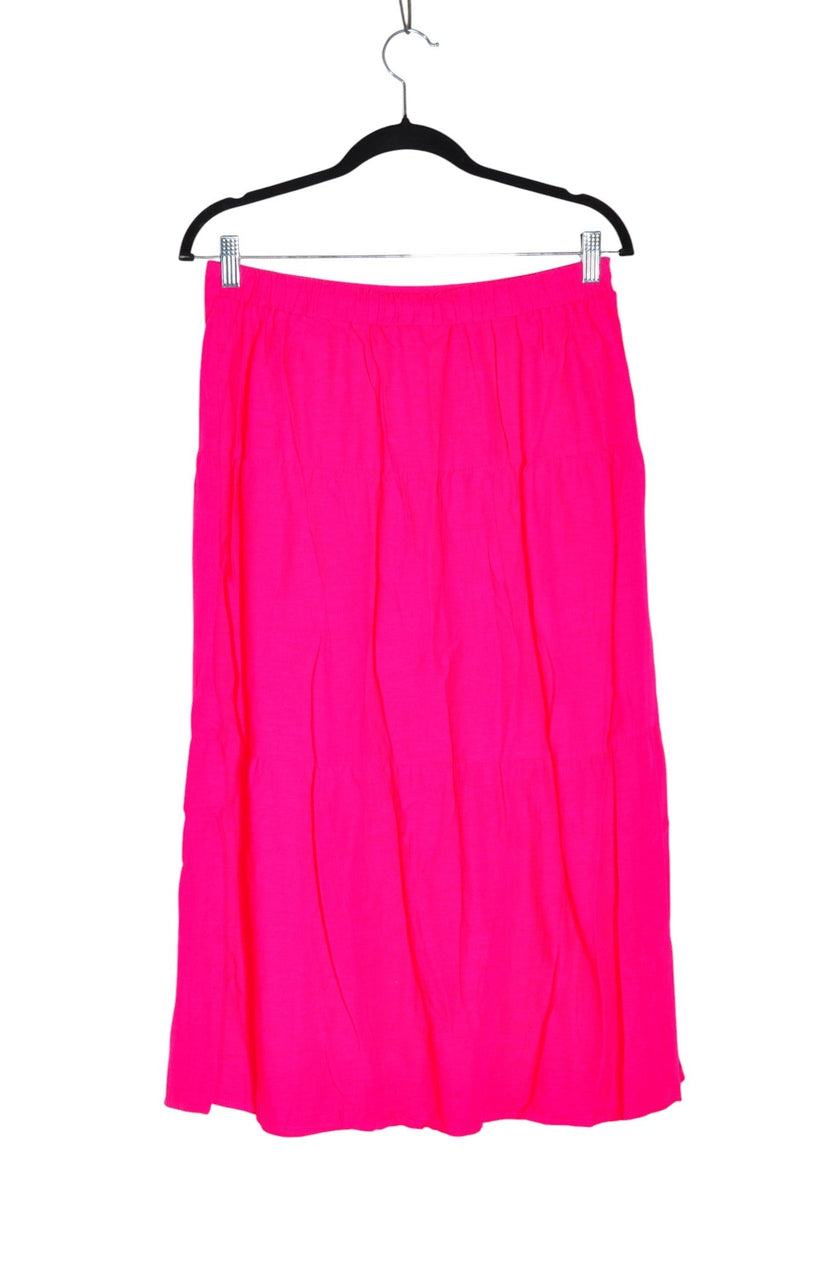 MIDNIGHT SKY Women A-Line Skirts Regular fit in Pink - M