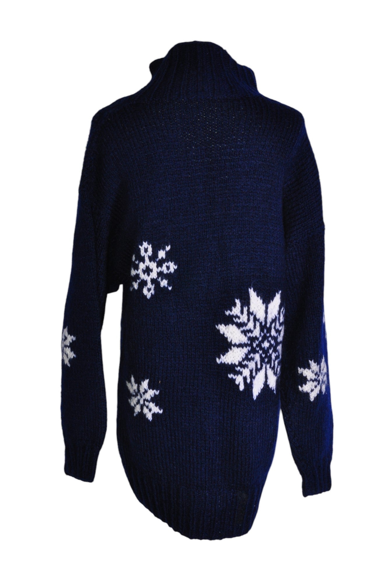 UNBRANDED Women Sweaters Regular fit in Blue - L
