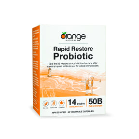 Orange Naturals - Rapid Restore Probiotic 50B (60vcap)