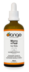 Orange Naturals - Worry+Fear (Kids) Homeopathic (100ml)