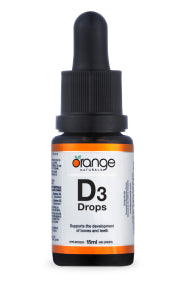 Orange Naturals - D3 Drops 2500IU (15ml)