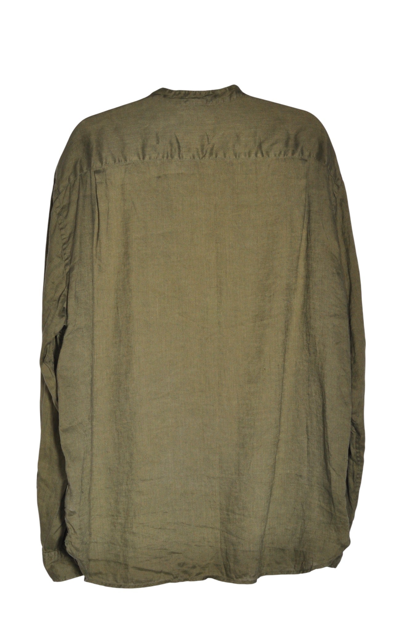 UNIQLO Men Button Down Tops Regular fit in Green - XL