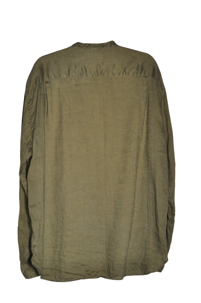UNIQLO Men Button Down Tops Regular fit in Green - XL