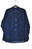 UNIQLO Men Denim Tops Regular fit in Blue - XL