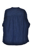 UNIQLO Men Denim Tops Regular fit in Blue - XL