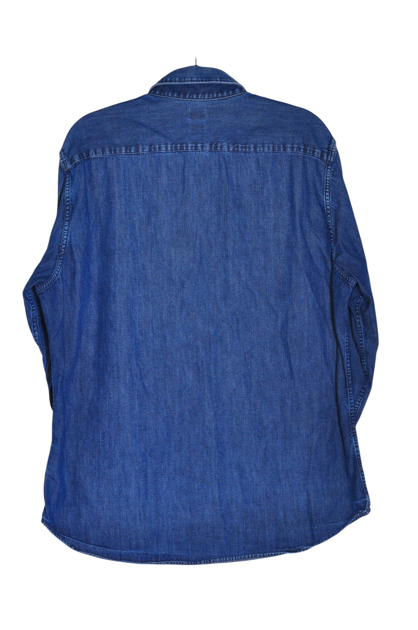 UNIQLO Men Denim Tops Regular fit in Blue - XL