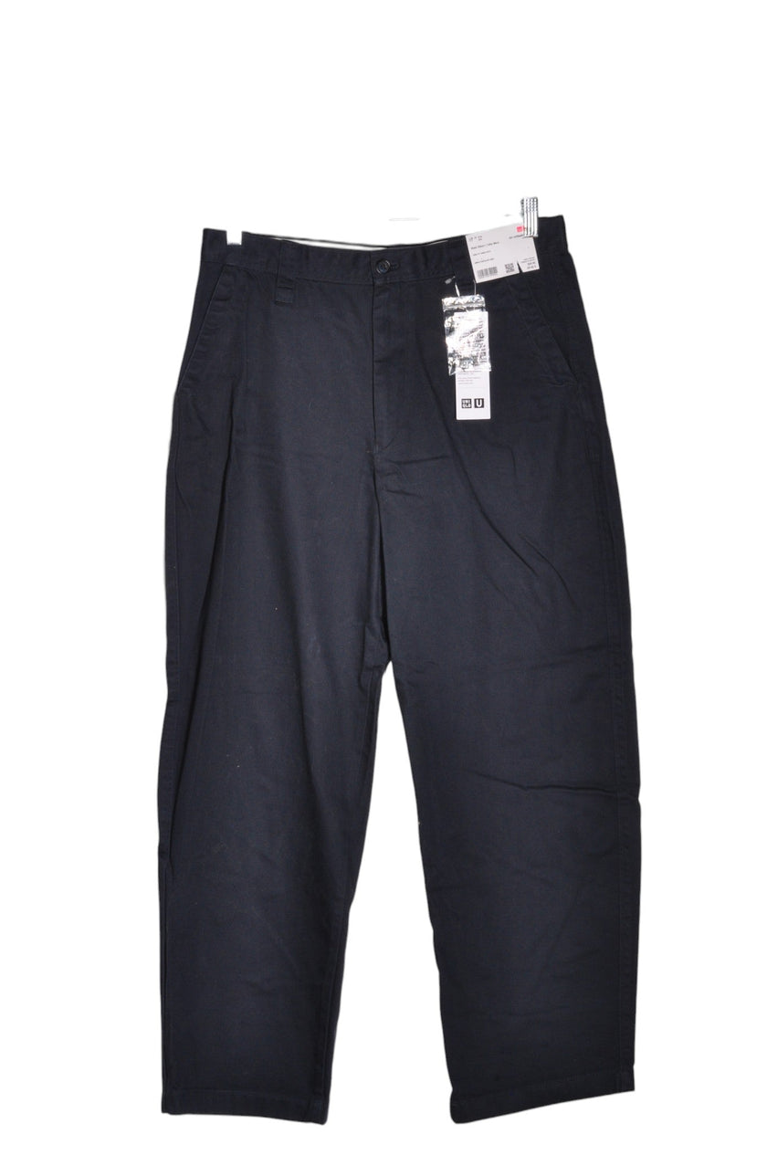 UNIQLO Men Work Pants Regular fit in Black - 33