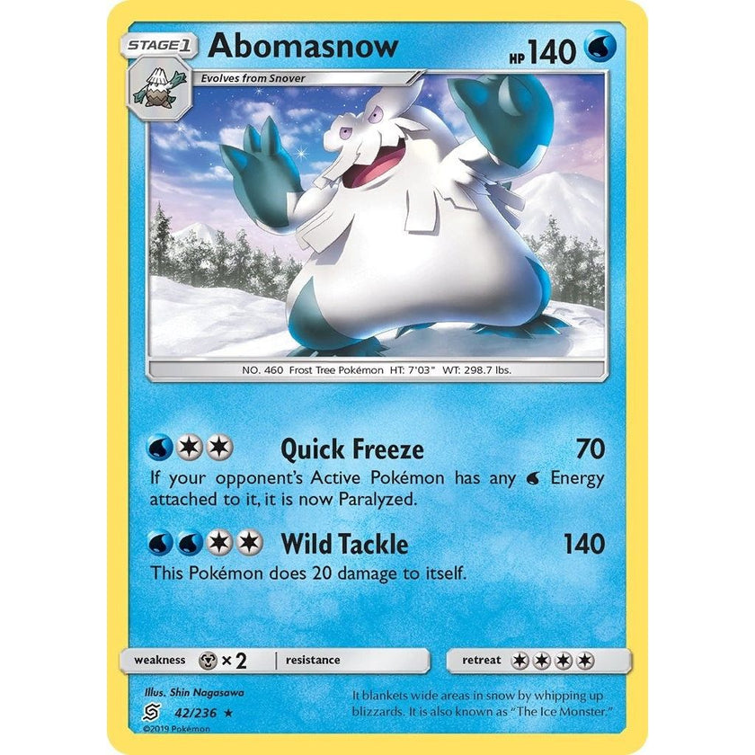 Abomasnow (42/236) (SM11)