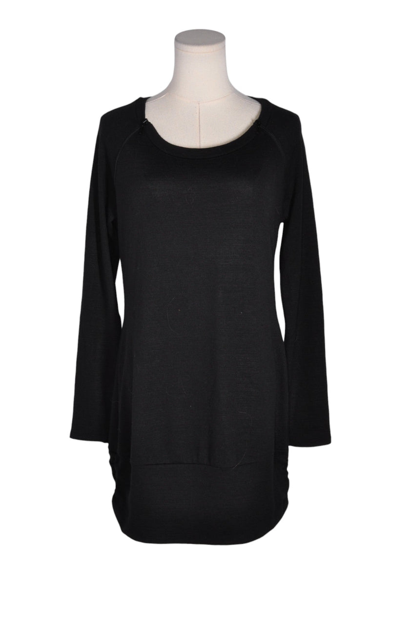 THYME MATERNITY Women Drop Waist Dresses Regular fit in Black - M