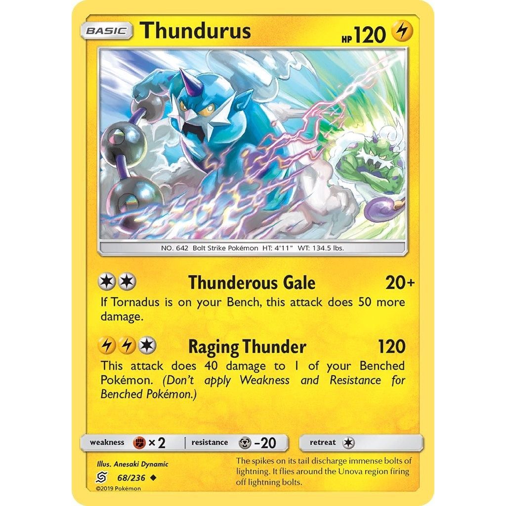 Thundurus (68/236) (SM11)