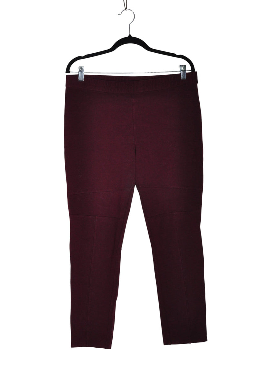 CALVIN KLEIN Women Work Pants Regular fit in Red - L