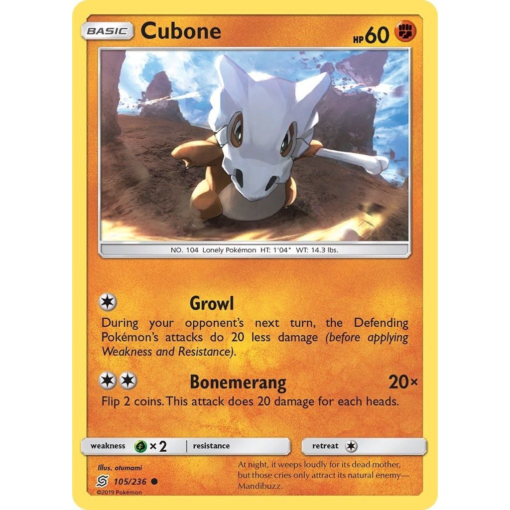 Cubone (105/236) (SM11)
