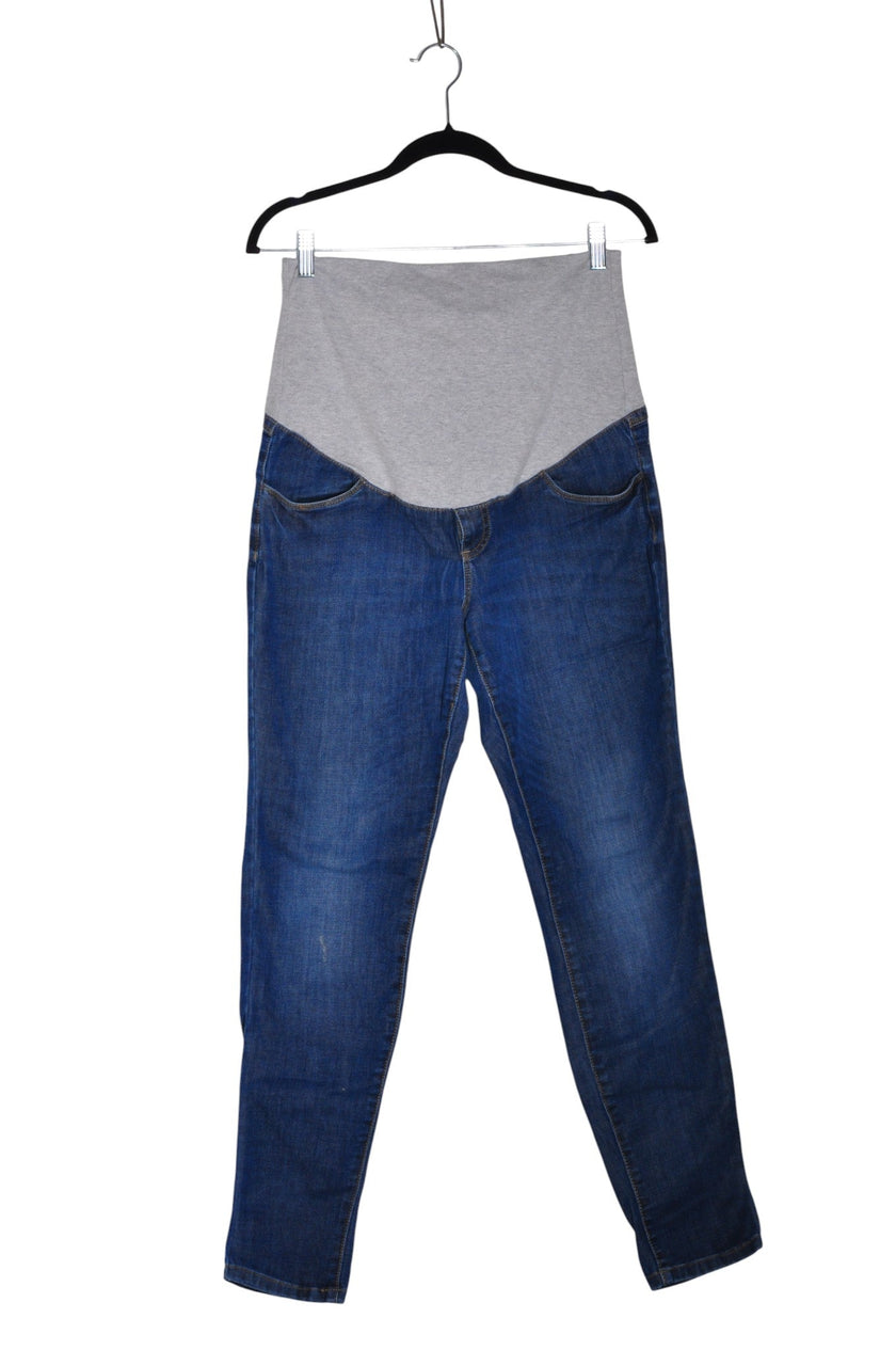 THYME MATERNITY Women Straight-Legged Jeans Regular fit in Blue - M