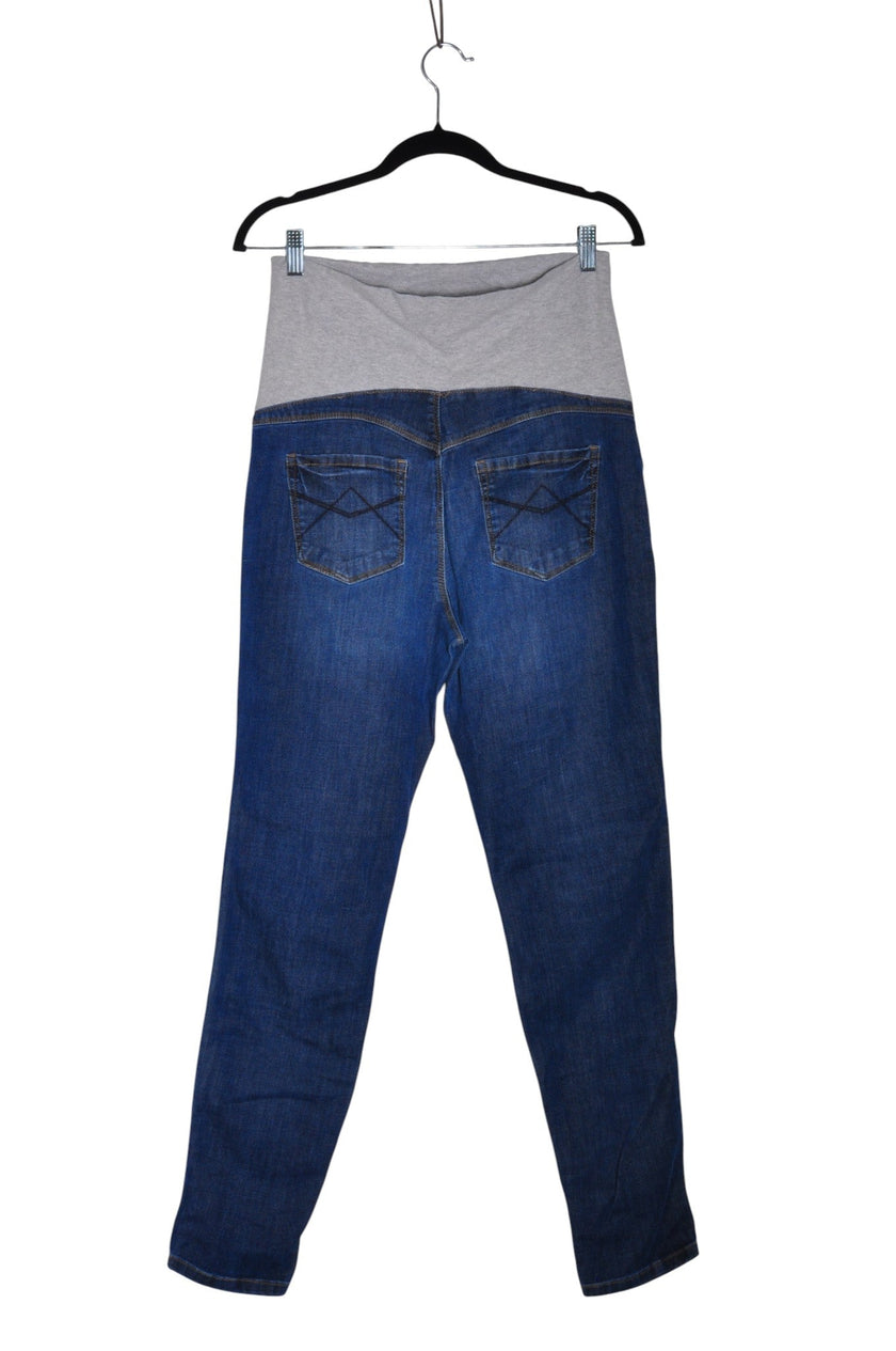 THYME MATERNITY Women Straight-Legged Jeans Regular fit in Blue - M
