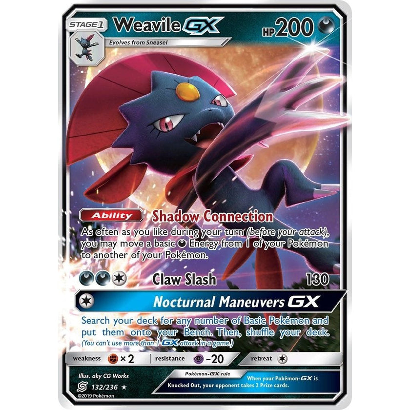 Weavile GX (132/236) (SM11)