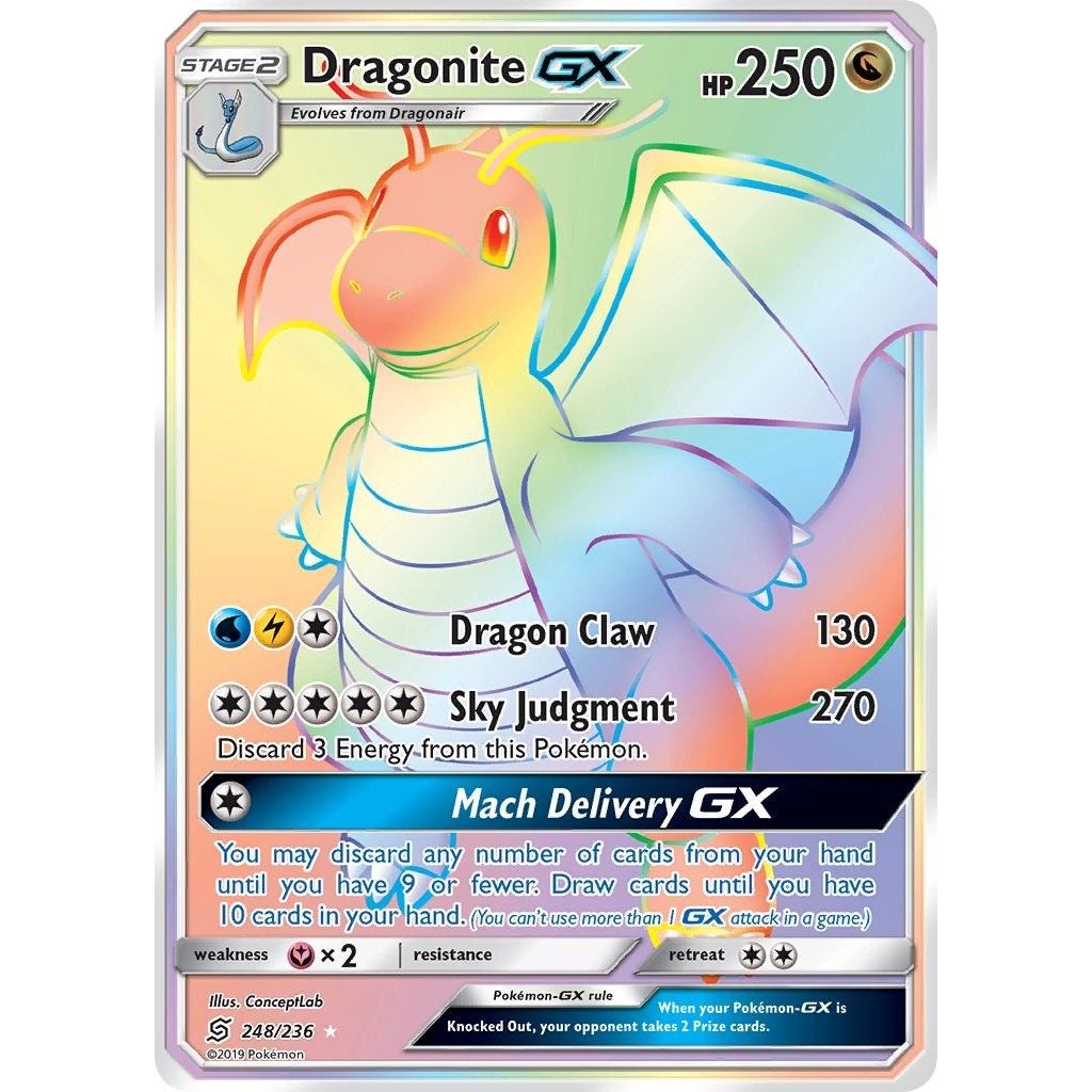 Dragonite GX (Secret) (248/236) (SM11)