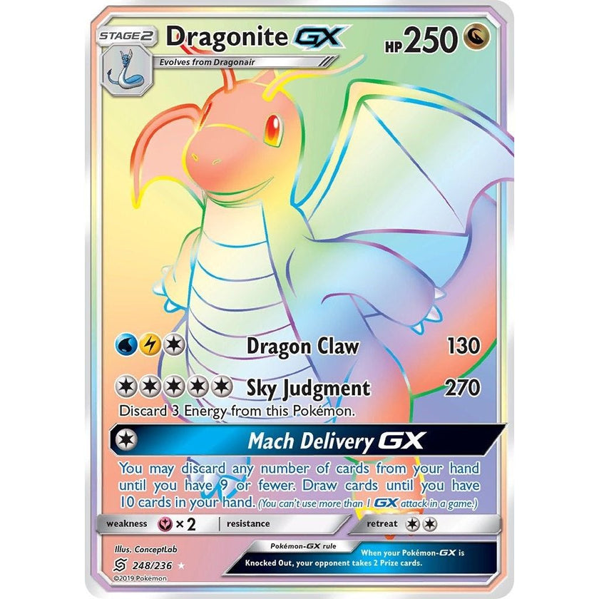 Dragonite GX (Secret) (248/236) (SM11)