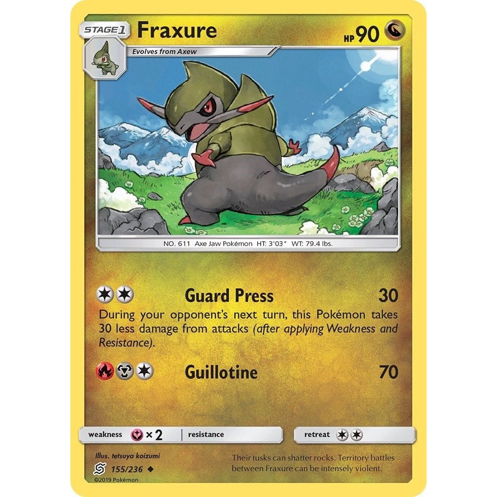 Fraxure (155/236) (SM11)