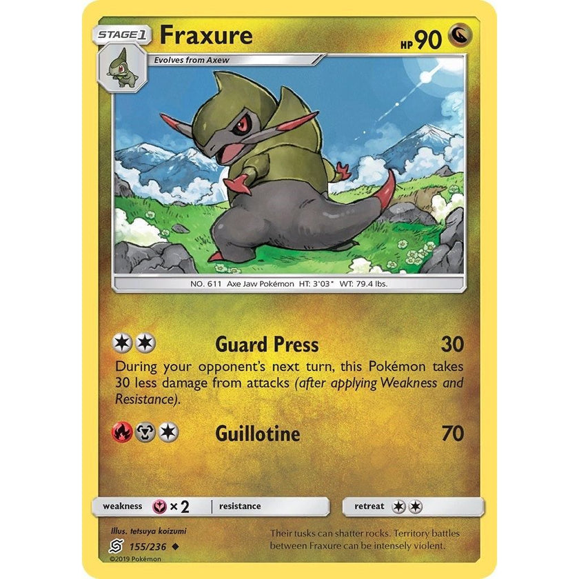 Fraxure (155/236) (SM11)