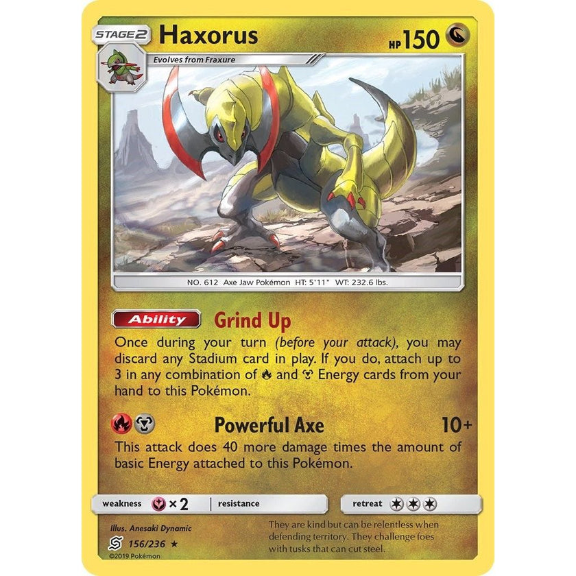 Haxorus (156/236) (SM11)