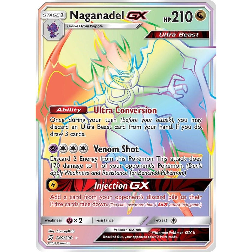 Naganadel GX (Secret) (249/236) (SM11)
