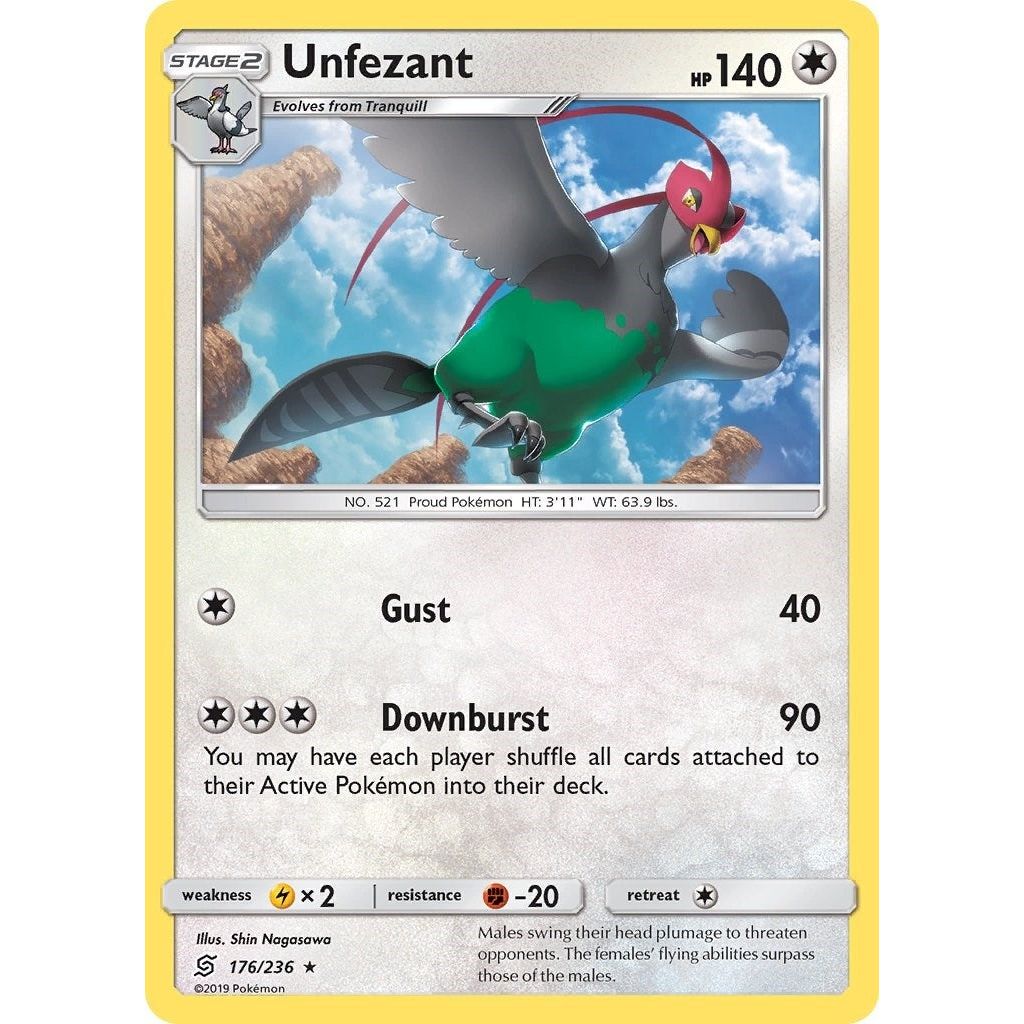 Unfezant (176/236) (SM11)